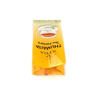 맞춤 인쇄 라미네이트 240g 500g 방수 플라스틱 가방 주머니 후 봉인 포일 식품 등급 차 포장 가방 사이드 거세트