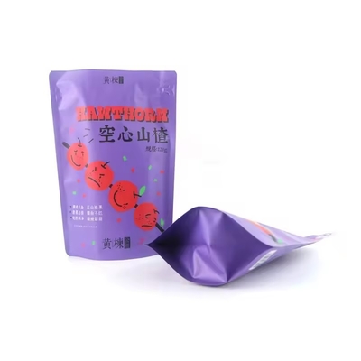 맞춤 인쇄 매트 서 있는 가방 알루미늄 필름 마이러 가방 차 음식 포장 지프로 된 플라스틱 가방