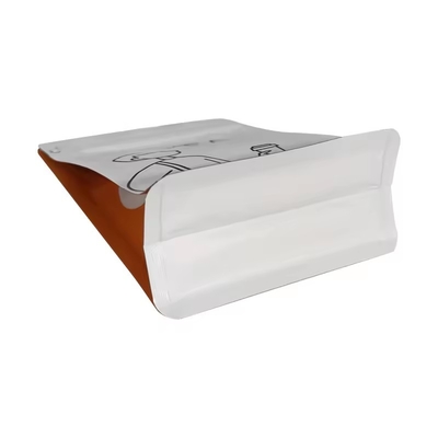 재활용 할 수 있는 맞춤형 인쇄 평면 바닥 250g 1Lb 콩 커피 가방 밸브 사이드 구시트 사이드 패키지