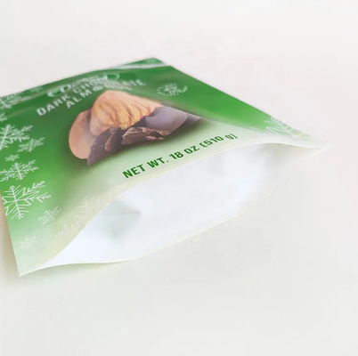 맞춤 인쇄 서지 포스 지퍼 견과류 패키지 플라스틱 간식 알몬드 카슈아 견과류 포장 가방