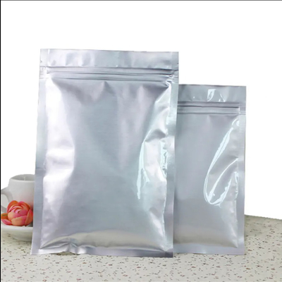 Hotsale 식품 등급 재봉식 플라스틱 밀폐 지퍼 은 주머니 Mylar 지프 잠금 포장 인쇄 사용자 지정 알루미늄 가방