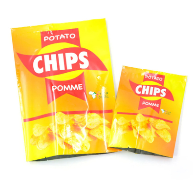 감자 칩용 가죽용 플라스틱 가방 알루미늄 필리핀 후면 시일 가방