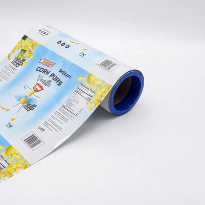 사용자 지정 엽지 laminated 알루미늄 플라스틱 식품 유연 포장 필름 롤 포토 칩 포장