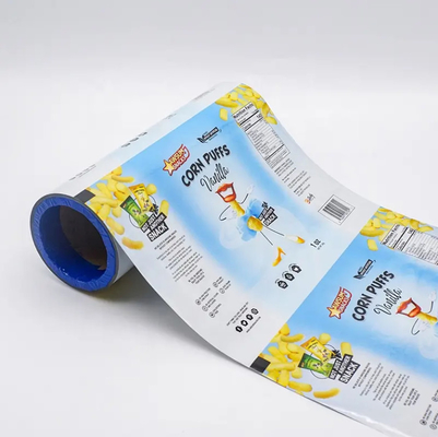 사용자 지정 엽지 laminated 알루미늄 플라스틱 식품 유연 포장 필름 롤 포토 칩 포장