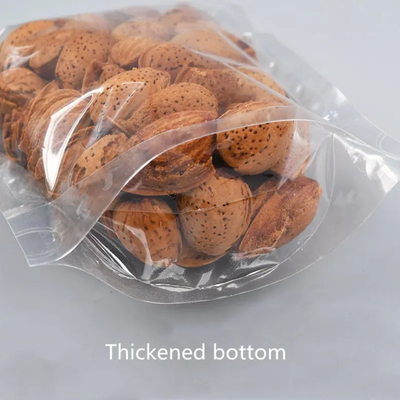 식품 Ziplock 맑은 사용자 정의 인쇄 서 서 포지 Ziplock 잠금 포장 지퍼와 함께 플라스틱 투명한 가방