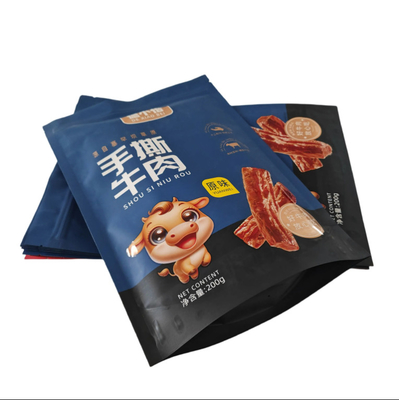 PET/VMPET/PE 맷 수직 지퍼 봉지