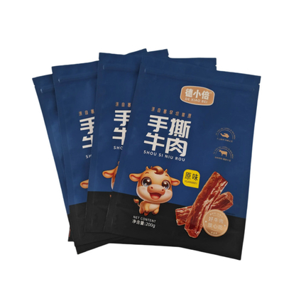 PET/VMPET/PE 맷 수직 지퍼 봉지