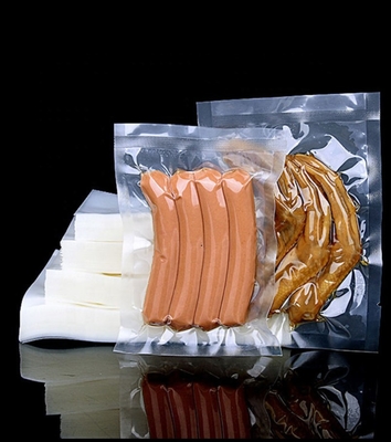 맞춤형 식품 등급 플라스틱, 순수 알루미늄, 투명 3면 밀봉 진공 백, 증기 백, 식품 보관 포장