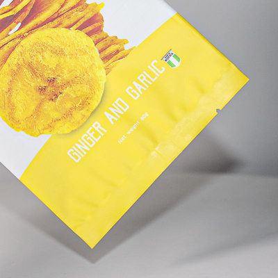 디지털 인쇄 주문형 인쇄 플라스틱 알루미늄 엽지 가방 커피 간식 3면 봉인 가방 평면 봉지 등 봉인 가방