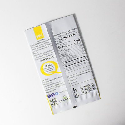 디지털 인쇄 주문형 인쇄 플라스틱 알루미늄 엽지 가방 커피 간식 3면 봉인 가방 평면 봉지 등 봉인 가방