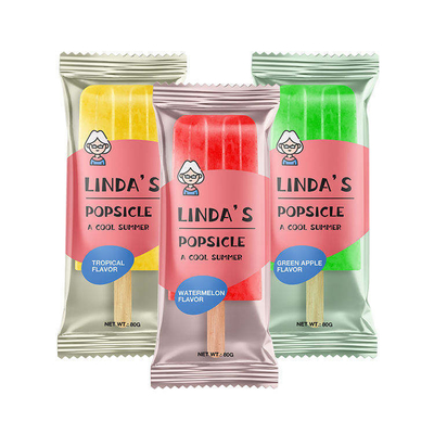 맞춤형 인쇄 식품 포장 플라스틱 롤 필름 아이스크림 포장 알루미늄 호일 라미네이트 롤 필름