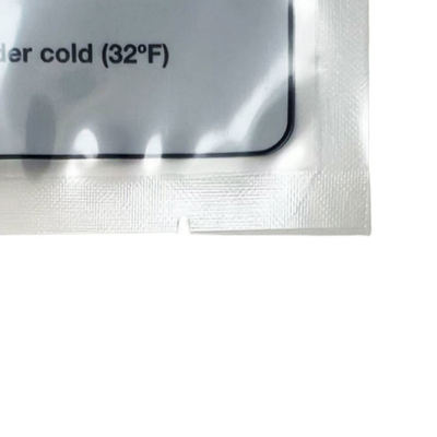 맞춤 인쇄 로고 핫 시일 봉지 세 면 밀폐 냉동 식품 포장 플라스틱 진공 봉지 창과 함께 고기 포장