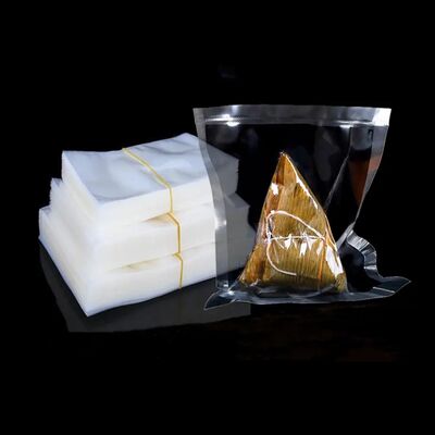 공장 직판매 맞춤형 3면 밀폐 나일론 식품 포장 봉지, 고 투명 진공 식품 봉지, PE 플라스틱 봉지, 100pcs