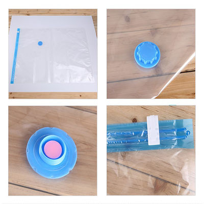 PAPE 홈 플랫 진공 흡입 보관 가방 투명