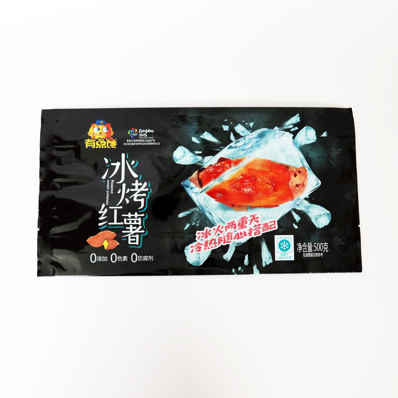 맞춤형 가방 식품 포장 후속 봉지 봉지 냉동 식품 달콤한 감자 식품 포장 가방