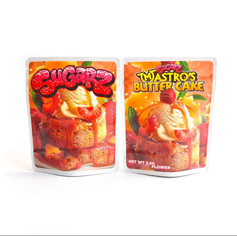 냄새 방지 백 인쇄 스티커 플라스틱 포장 봉지 400mg 600mg 1000mg 1lb Mylar 가방 주문 인쇄 된 식용품 포장 가방