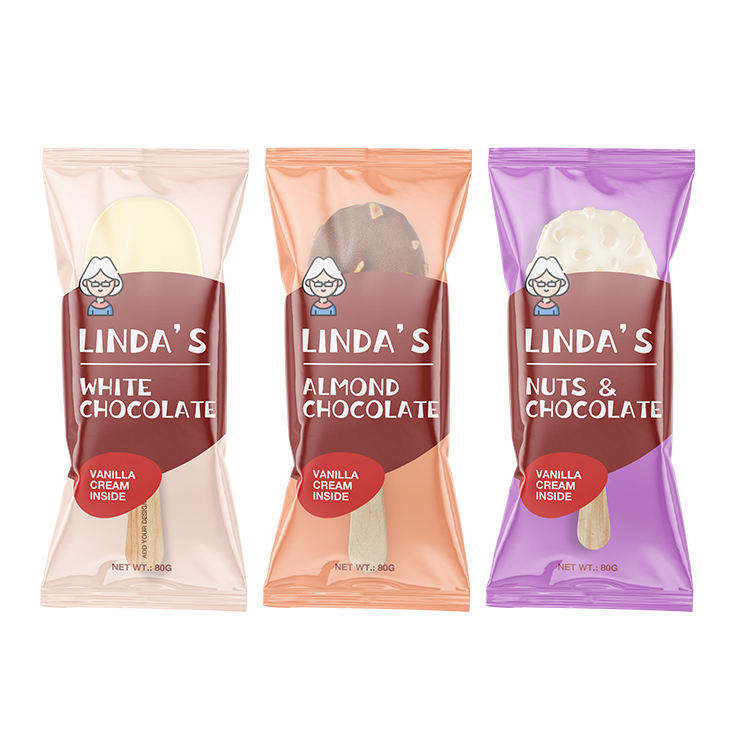 맞춤형 인쇄 식품 포장 플라스틱 롤 필름 아이스크림 포장 알루미늄 호일 라미네이트 롤 필름